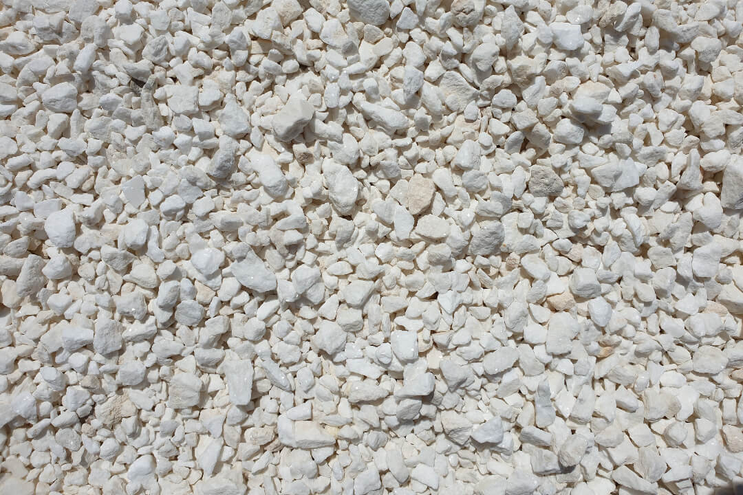 Crystal White Thassosi Hófehér Márványzúzalék 8-16 mm