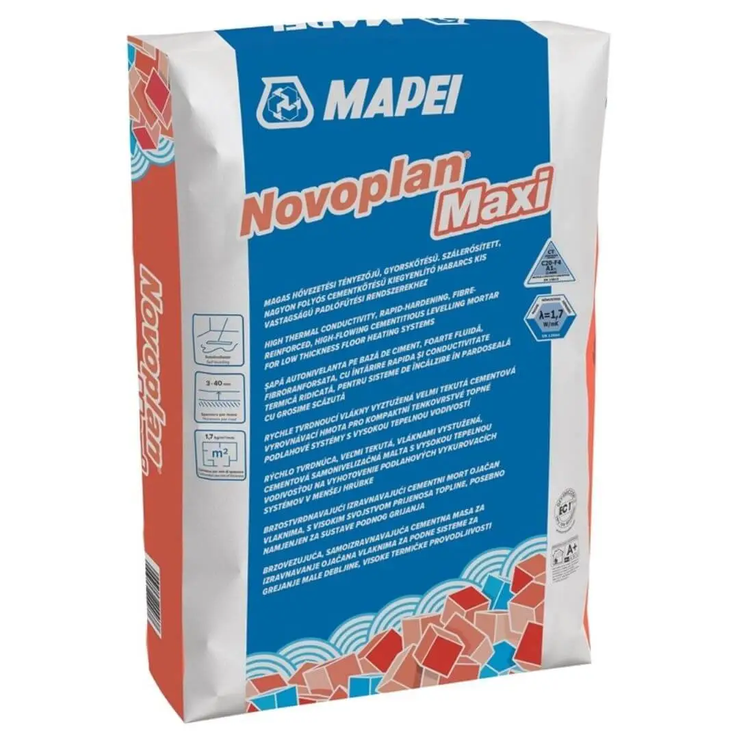 Mapei Novoplan Maxi Önterülő Aljzatkiegyenlítő (3-40 mm) 25 kg