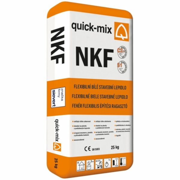 Quick-Mix NKF S1 Fehér, Flexibilis Csemperagasztó 25 kg