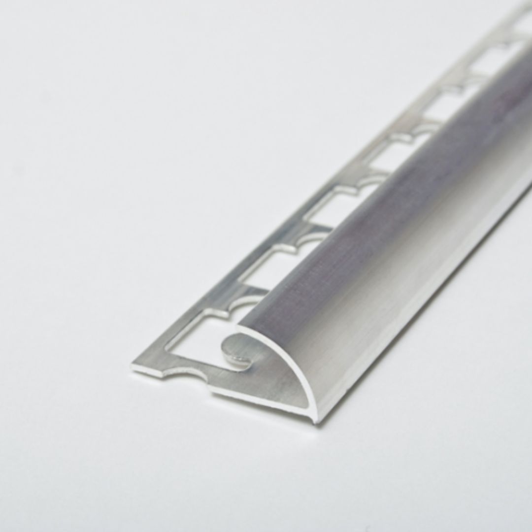 ViarProfil AC08 Íves Natúr Alumínium Élvédő (8 mm) 2.7 m