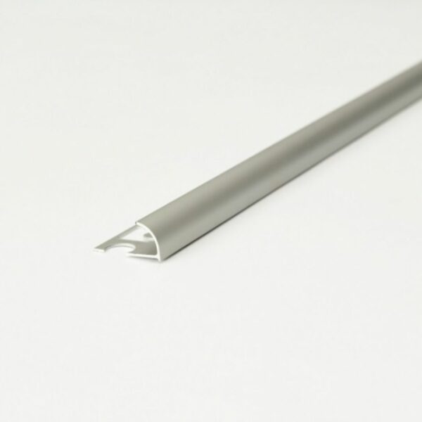 ViarProfil AC10S Íves Ezüst Eloxált Alumínium Élvédő (10 mm) 2.7 m