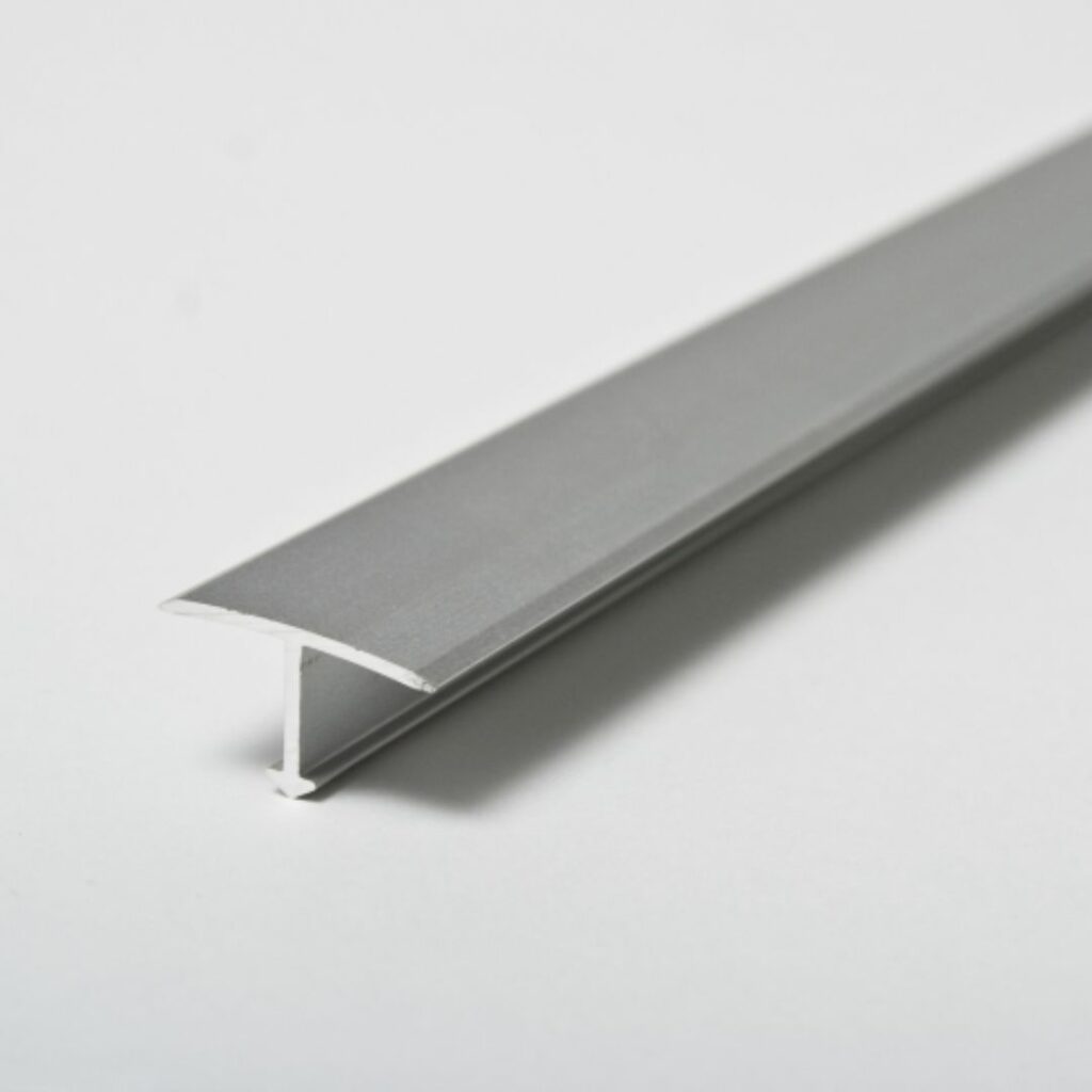 ViarProfil AT169S T Profil Ezüst Eloxált Alumínium Burkolatváltó (16 mm) 0.9 m