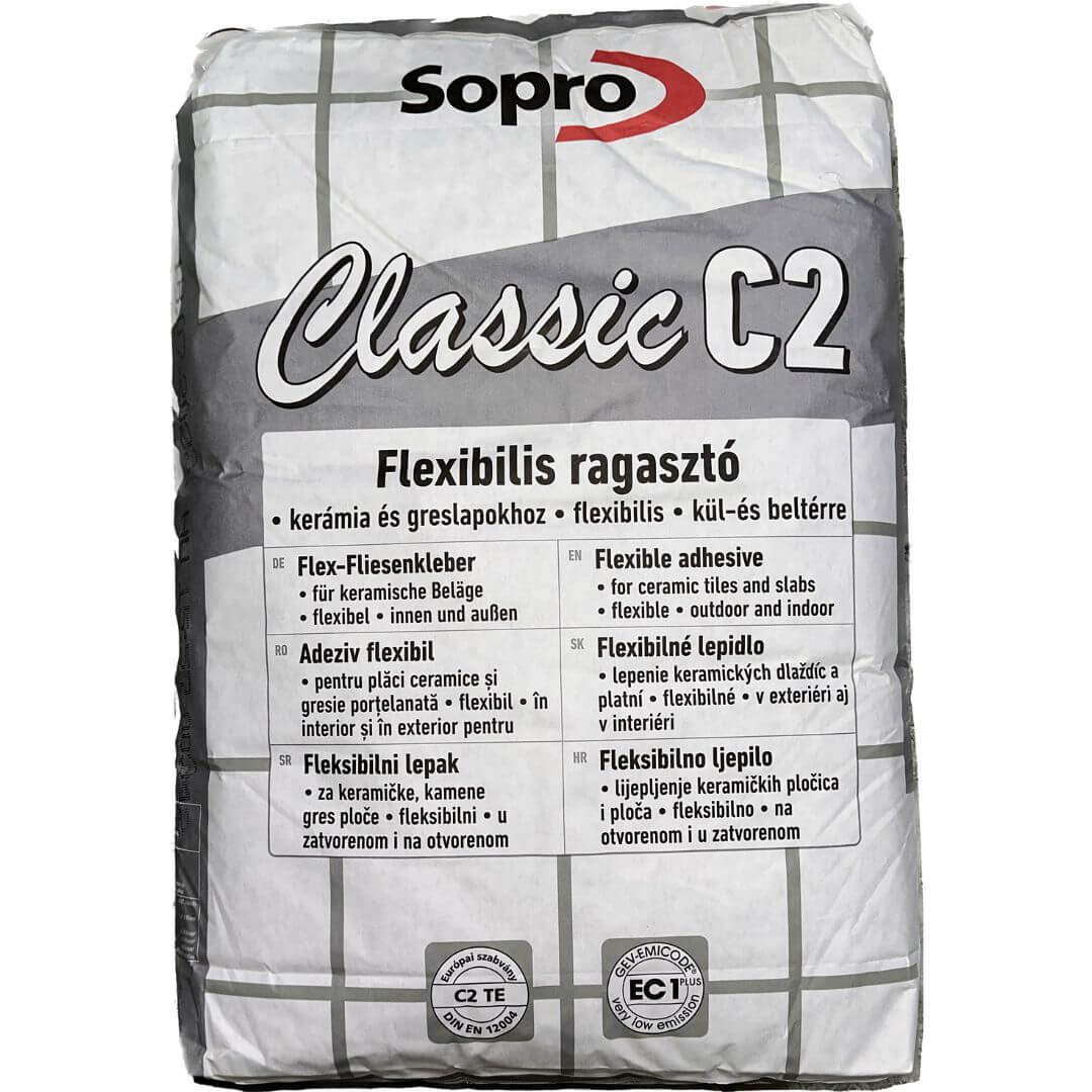 Sopro Classic C2 Flexibilis Csemperagasztó 25 kg
