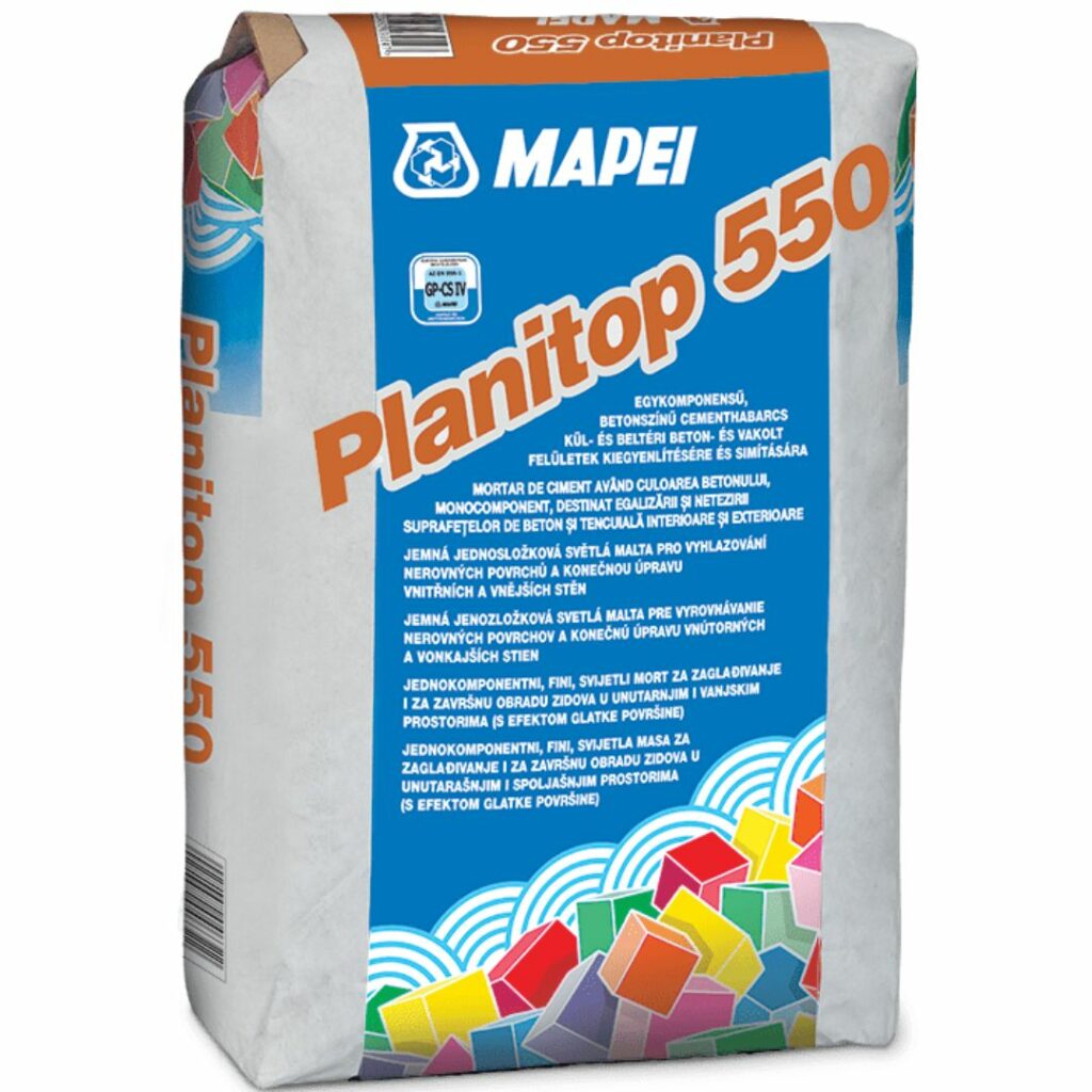 Mapei Planitop 550 Javító- és Simítóhabarcs 25 kg