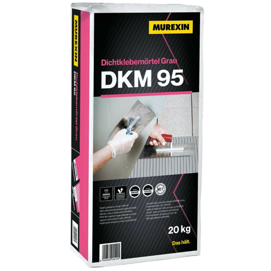 Murexin DKM 95 S2 Szigetelő- és Ragasztóhabarcs 20 kg