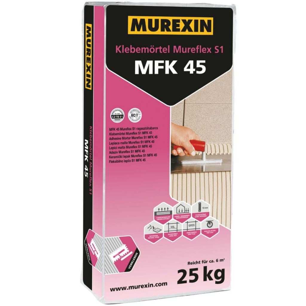 Murexin MFK 45 Mureflex S1 Flexibilis Ragasztóhabarcs 25 kg